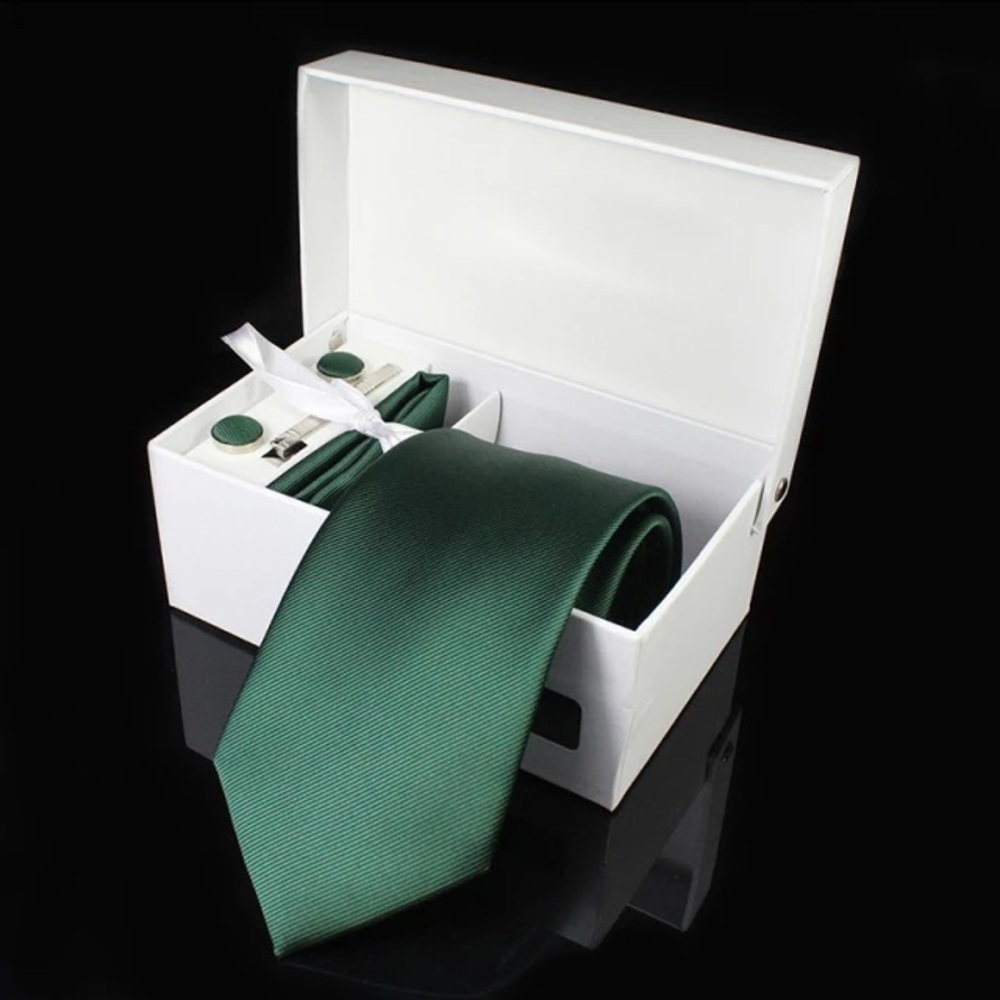 Solid Formal Tie Set & Gift Box
